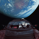Illustration for article titled Elon Musk's Space Car Has Racked Up Way More Miles Than Any Car in History